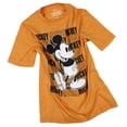 thumbnail image 2 of Disney Boys' Mickey Mouse Black And White Character Repeat Script T-Shirt (XL), 2 of 2