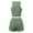 Green, variant on RMGVDSD Workout Outfits For Women 2 Piece Casual Matching Sets Crop Tank High Waist Yoga Shorts Exercise Set Work Business Casual Outfits