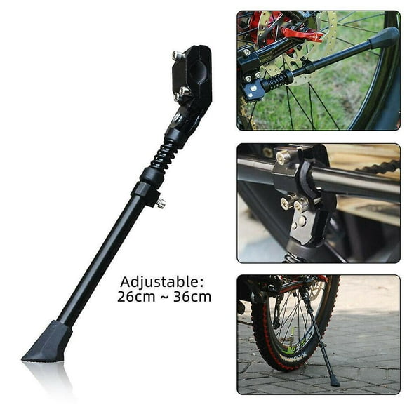 Dww-bequille Velo Laterale Ajustable Support De Bicyclette Rglable De 26-36 Cm