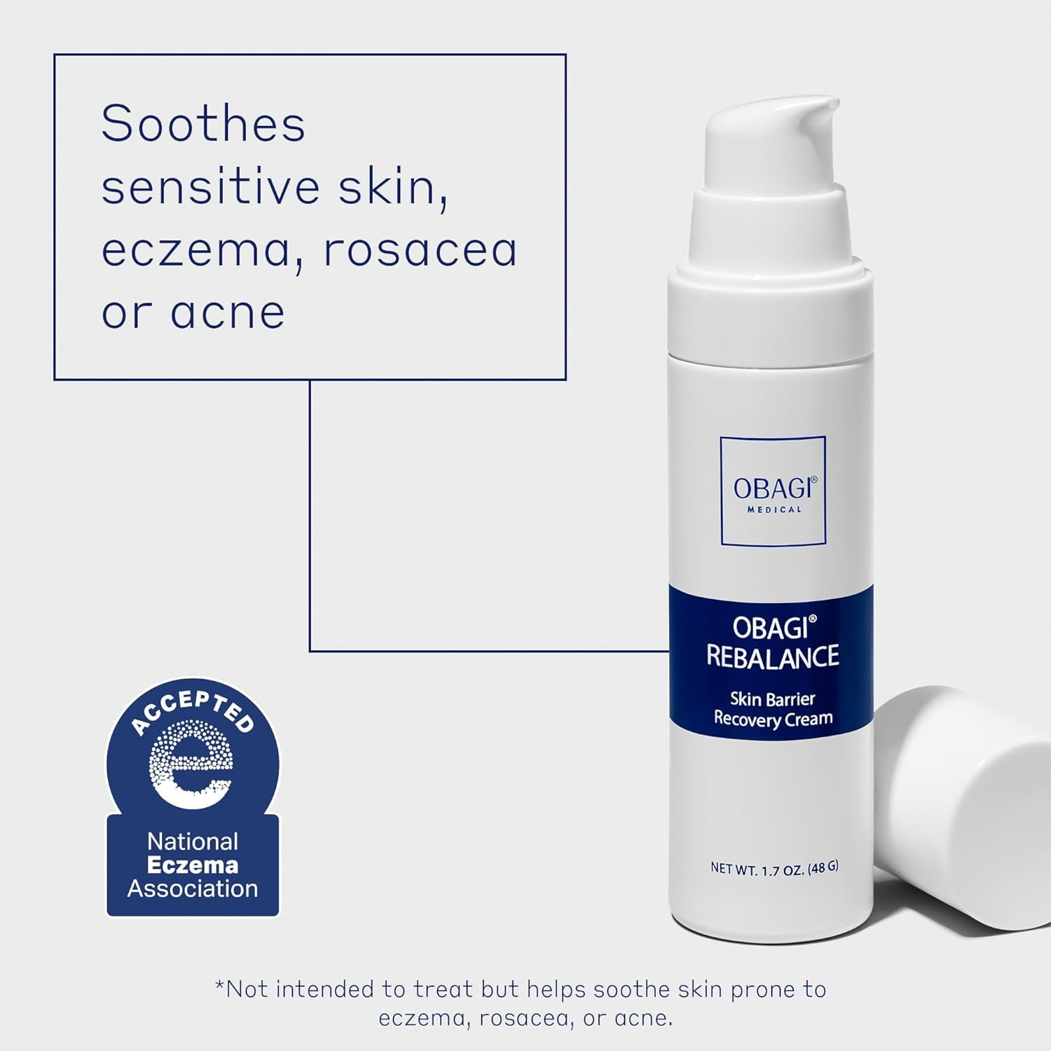 Obagi Rebalance Skin Barrier Recovery Facial Cream, 1.7 oz.