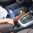 thumbnail image 4 of Brown Multifunctional Car Cup Holder Car Seat Organizer Gap Filler Bottle Phone Storage Organizer, 4 of 7