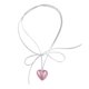 thumbnail image 1 of Heart Pendant Necklace Adjustable Chain Necklaces Eye-Catching Heart Pendant Neck Jewelry Great for All Ages Individuals, 1 of 4