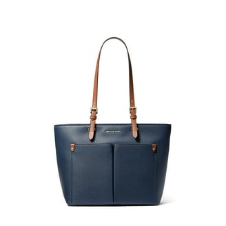 Michael Kors Women's Jet Set Medium Logo Pocket Tote Bag (Jasmine