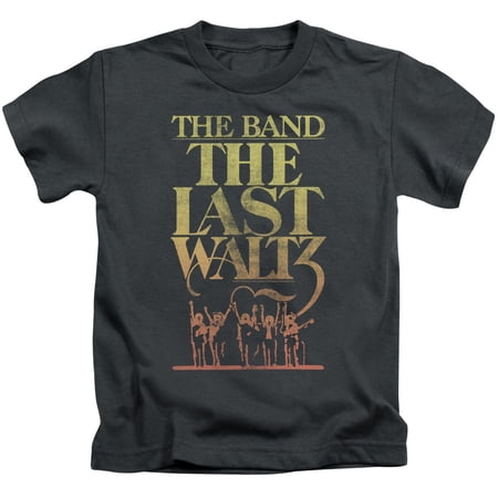 Trevco Sportswear PERRY195-KT-1 The Band The Last Waltz Toddler Short Sleeve T-Shirt Charcoal - Large 4T