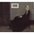 thumbnail image 2 of James Abbott McNeill Whistler 13x12 Gold Ornate Wood Frame and Double Matted Museum Art Print Titled - Portrait of the Artist's Mother, 2 of 4