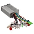thumbnail image 2 of LEFU for E-Bike E-Scooter Motor Brushless Controller 48V 350W with Thumb Throttle, ABS Metal, Intelligent Control, Under-Voltage Over-Current Stall Protection for Electric Bicycle, 2 of 9