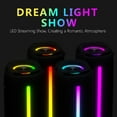 thumbnail image 3 of 50W Bluetooth Speaker - Portable Wireless Waterproof Speakers, Powerful Sound and Deep Bass, Support U Disk/TF Card Play, FM Radio Speaker with LED Lights - for Party, Camping, 3 of 9