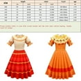 thumbnail image 6 of Kids Mirabel Cosplay Costume Girls Dress Princess Dresses Outfits Halloween Suit, 6 of 6