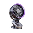 thumbnail image 1 of Guardoinrt ABS Portable Wall Mounted Desktop Fan Free Angle the fan Adjustment Mini Charging Air Circulating Fan Clip, 1 of 6
