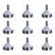 thumbnail image 2 of 9pcs Fondos de metal portátil para transferir perfume Aceite Esencial Mini embudos, 2 of 5
