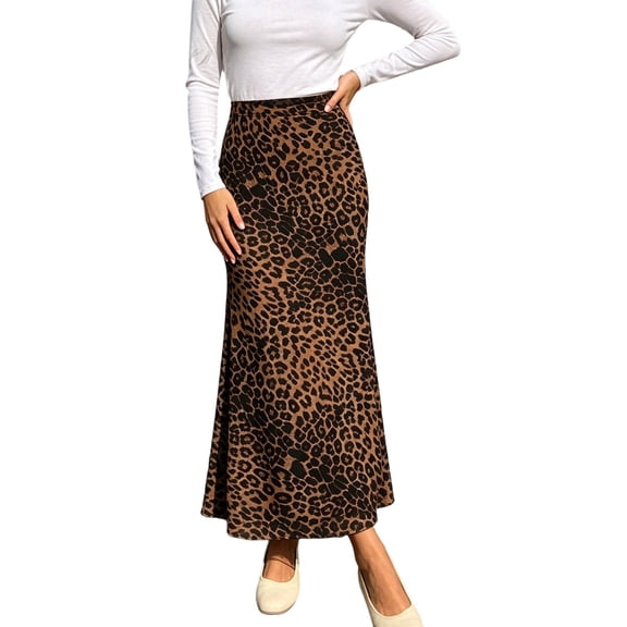 CAIXIA Womens Satin Maxi Skirts 2026 Spring High Waisted Flowy Long Silk A Line Elegant Business Casual Formal Slip Skirt
