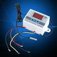 thumbnail image 1 of Interruptor de termostato, controlador de temperatura de termostato digital de alta precisión AC220V diseñado por expertos VoborMX herramienta, 1 of 8