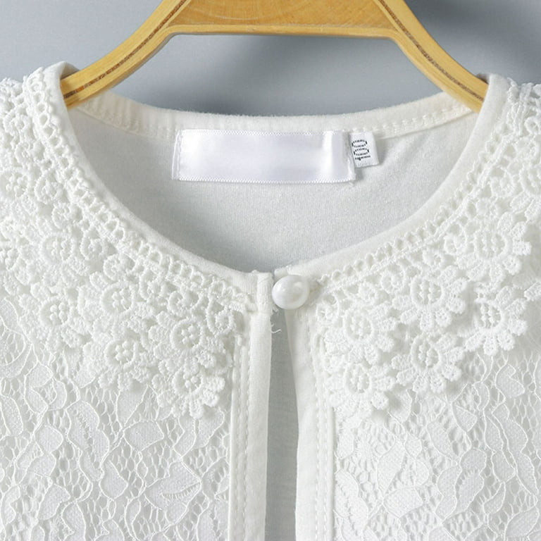 Rbaofujie Girl Lace Bolero Cardigan Shrug - Little Girl Long