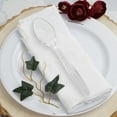 thumbnail image 5 of Smarty 6" Clear Plastic Disposable Dinner Spoons 1000ct, 5 of 5