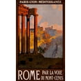 thumbnail image 2 of Studio W 13x18 White Modern Wood Framed Museum Art Print Titled - See Rome, 2 of 4
