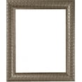 thumbnail image 2 of 3" Polystyrene Decorative Picture Frame by WholesaleArtsFrames-com 6x12 2518 Series - Brushed Red & Silver - Made In USA, 2 of 5