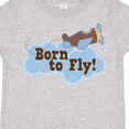 thumbnail image 4 of Inktastic Airplane Future Pilot Born to Fly Boys Toddler T-Shirt, 4 of 5