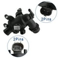 thumbnail image 4 of BOXI Engine Coolant Thermostat Housing Assembly with Thermostat and Sensor Fits for Mercedes-Benz C-Klasse CLS E-Klasse GLE GLK-Klasse S-Klasse Marco Polo Camper Sprinter Vito/Replaces A6512000915, 4 of 9
