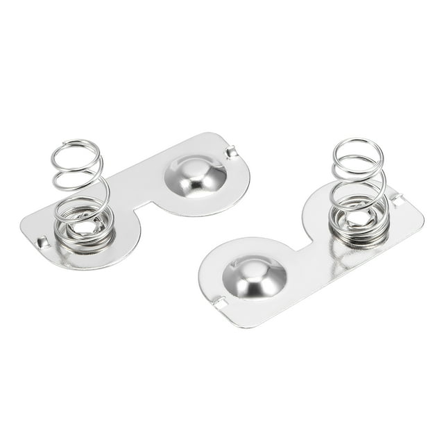 20 Pcs Placa de resorte de conversión de batería negativa a positiva AA 26.5x12mm