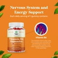 Nature's Craft Vitamin B6 50mg Gummies Immune, Nerve & Mood Support for Adults, Vegan, Non GMO