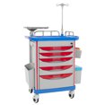 thumbnail image 1 of Carro Rojo De Emergencia Medica Onof Abs Con Accesorios, 1 of 8
