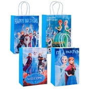 Frozen Party Gift Bags, Birthday party bags, Cartoon candy bags, Party Decoration Supplies（16 Pcs:8.26"×5.9"×3.15"）