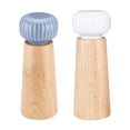 thumbnail image 2 of Molinillo de sal y pimienta de molinillo y pimienta de , molinillos de pimienta, saleros con rotor de cerámica ajustable, paquete de 2 Magideal Molinillo de sal y pimienta, 2 of 7