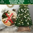 thumbnail image 3 of Stephan Roberts 31.5 in 4 Panel Wooden Christmas Tree Collar Trapezoid, Wood, 3 of 12