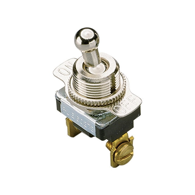 Switch Gardner Bender Toggle, unipolar, 20 A, plateado, paquete de 1