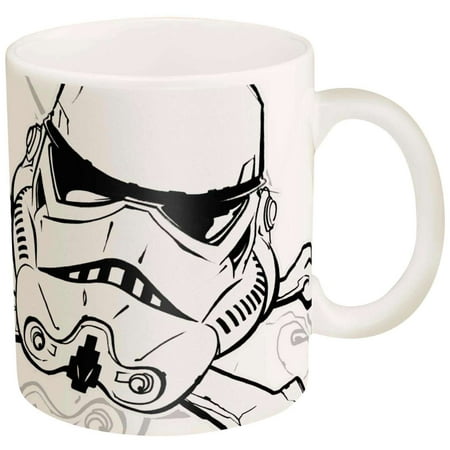 

Zak Designs Star Wars Storm Trooper Ceramic Coffee Cup 11 oz