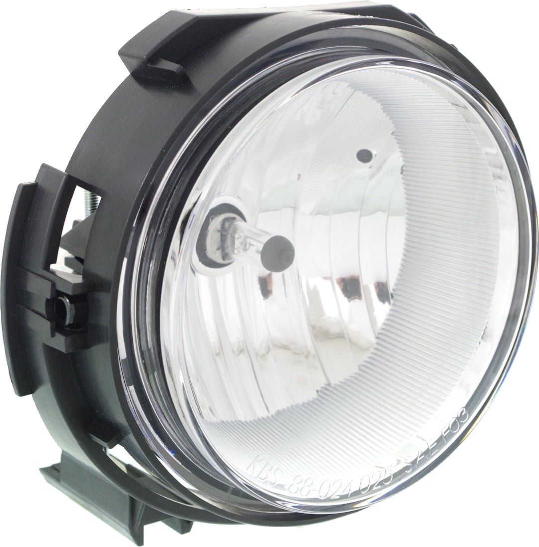 Replacement C107538 Fog Light Compatible with 2006-2011 Chevrolet HHR Front, Left Driver With bulb(s)
