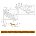 thumbnail image 3 of CAPA For 14-17 Odyssey 3.5L V6 Front Upper Grille Trim Grill Molding Driver Side, 3 of 5