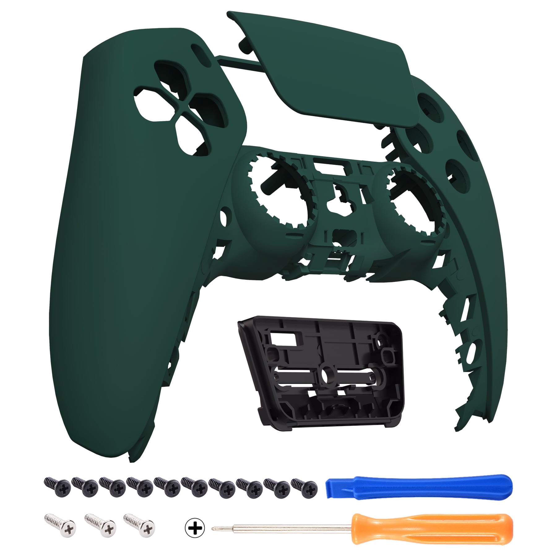 eXtremeRate Green Touchpad Front Housing Shell Compatible with ps5  Controller, Soft Touch DIY Replacement Shell Custom Touch Pad Cover  Faceplate Compatible with ps5 Controller - Walmart.com