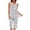 Light Blue 09018, variant on Pajamas Set for Women Soft Sleeveless Pjs Tank Top and Capri Pants with Pocket Floral Print Lounge Sets