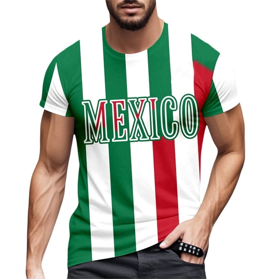 2026 Mexico Soccer Mens Polo Shirts Short Sleeve Casual Collared Pullover Summer Tops Soccer Shirt for Men Indoor Outdoor Activities Daily Wear