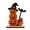 A004- D, variant on Black Cat Halloween Decor, 6 Inch Cute Halloween Decorations for Home, Spooky Wooden Halloween Tiered Tray Decor for Mantel Shelf Desk, 1 Pack