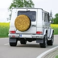 thumbnail image 7 of Kll Gold Glitter Tire Cover,Universal Wheel Tire Cover For Trailer, Rv, Suv, Truck,Camper And Many Vehicle,(17 Inch), 7 of 7