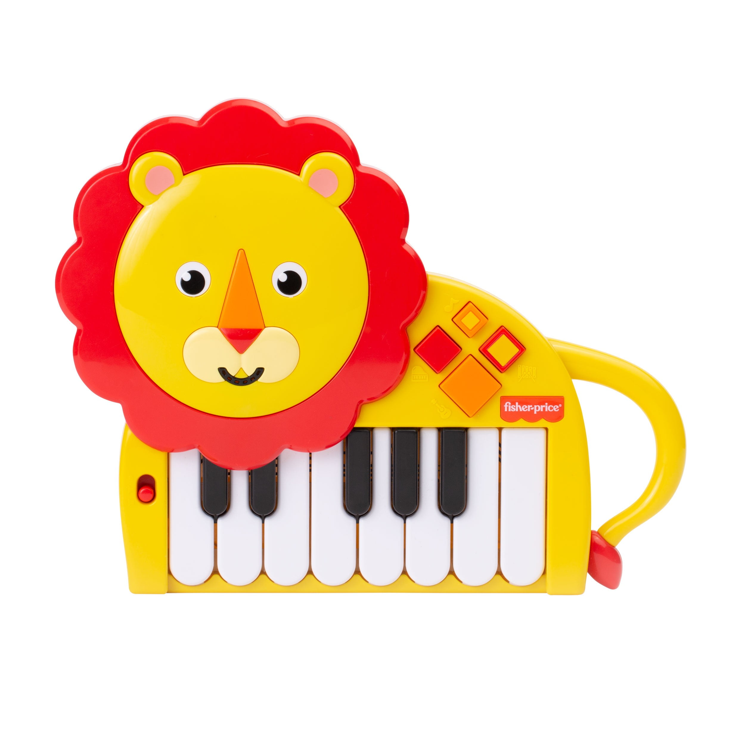 Children's Electronic Music Piano Keyboard w Record & Playback Toy Yellow PS90A 