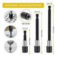 thumbnail image 3 of 2025 Latest Model Flexible Drill Extension Kit 19 Pieces, Hex 105 Right Drill, 3 of 5