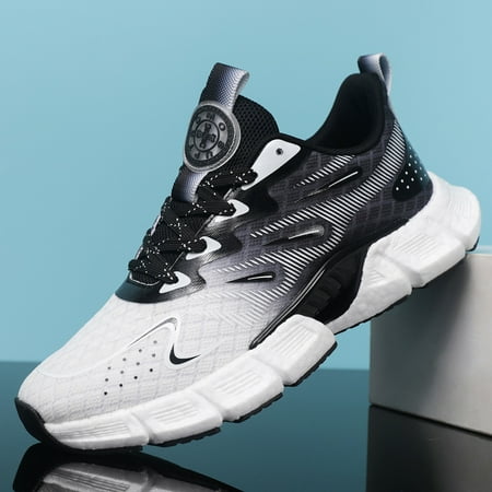 

Summer Sports Men‘s Shoes Ultra-light Real Explosive Soft Bottom Breathable Mesh Shoes Men‘s and Women‘s Couples All-match Trendy Shoes for Running and Fitness