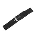 thumbnail image 3 of Uxcell Black Nylon Watch Band 24mm Width Soft and Comfortable Nylon Strap with Silver Buckle, 3 of 6