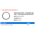 thumbnail image 2 of Exhaust Line Gasket - Compatible with 1996 - 1997 Honda Civic del Sol D16Y7, 2 of 2