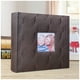thumbnail image 4 of Almacenamiento de álbumes de fotos de 6 pulgadas Yuarrent con soporte para álbumes de recortes Marrón oscuro, 4 of 6