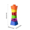 thumbnail image 3 of Juguetes Para Niño Juguete de apilamiento de bloques de plástico para niños, con música irregular, ideal como regalo de cumpleaños o vacaciones. Juguetes Para Bebe 1 Año, 3 of 6