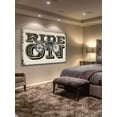 thumbnail image 4 of "Ride On" Painting Print on Canvas, 4 of 7