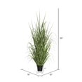 thumbnail image 4 of Vickerman TN170136 X200 Everyday Grass On Pot - 36 in., 4 of 4
