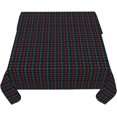 thumbnail image 5 of Square Tablecloth 52 x 52 Inch, Christmas Check Plaid Kitchen Square Table Cloth Waterproof Table Cloths Kitchen Dining Tablecloth for Dining Table, Buffet Parties and Camping, 5 of 8