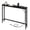 Black, variant on Dragonpad USA MDF board and metal Console Table, Black