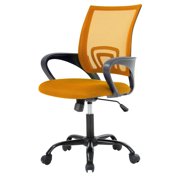 PayLessHere Ergonomic Chair , Adjustable Home Office Chair , Lumbar Support ,Swivel Rolling , Orange