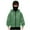 Green, variant on Boys Balaclava Hoodie jackets with Pockets Long Sleeve Zip Up Athletic Jacket Casual Winter Warm Hoodies, Black